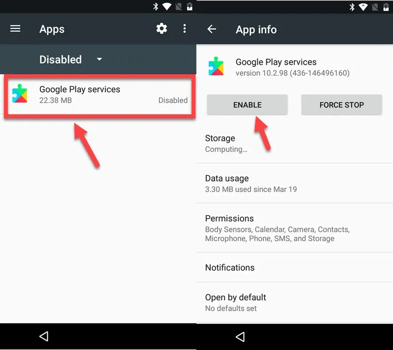 Sign in with your Gmail address & confirm.