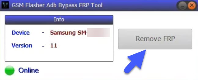 GSM Flasher ADB Bypass FRP Tool