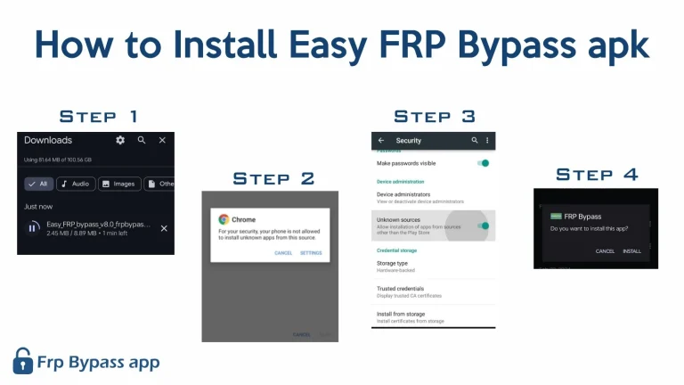 Easy Flashing FRP Bypass 8.0