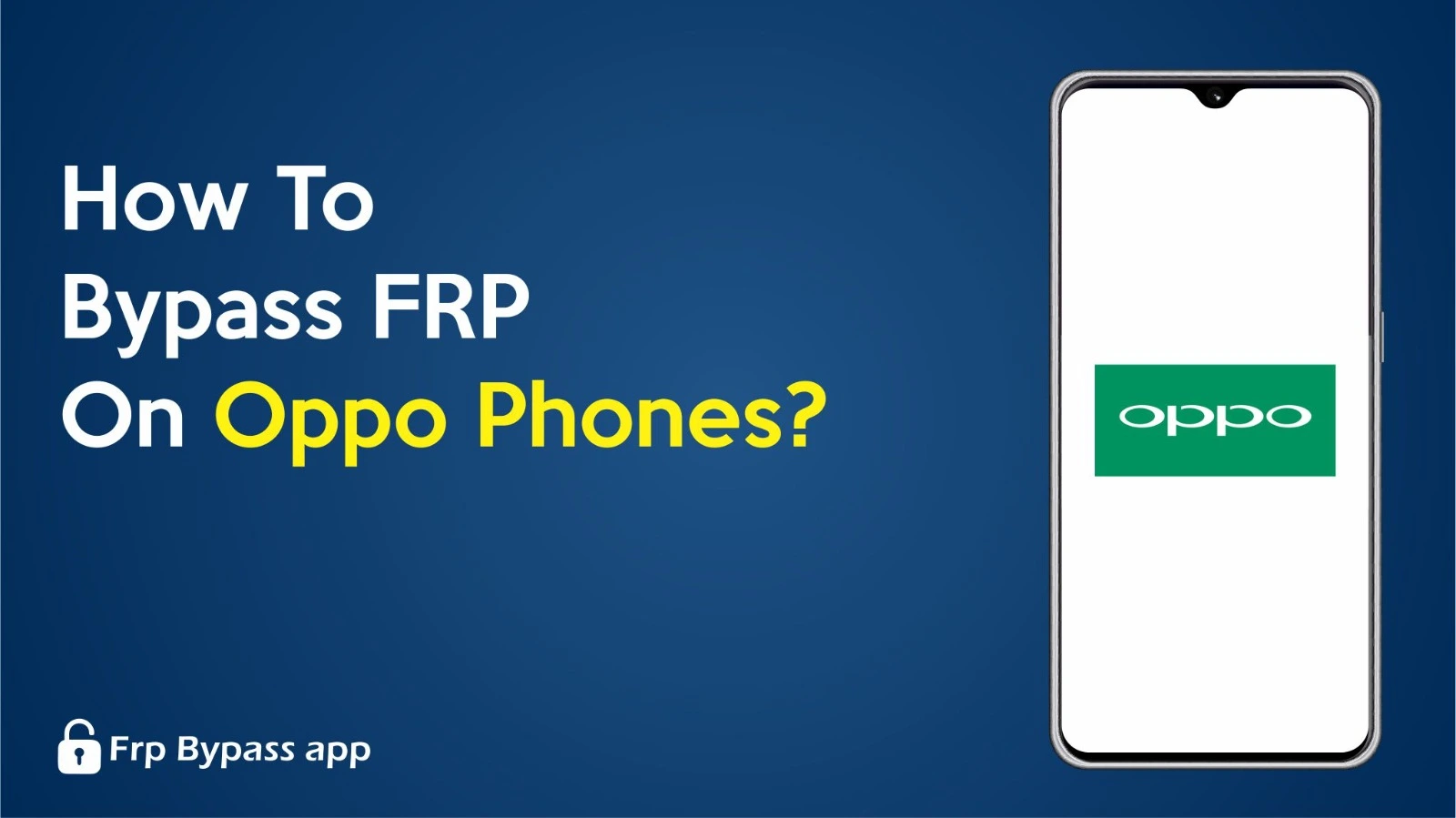 bypass FRP of Oppo phone image