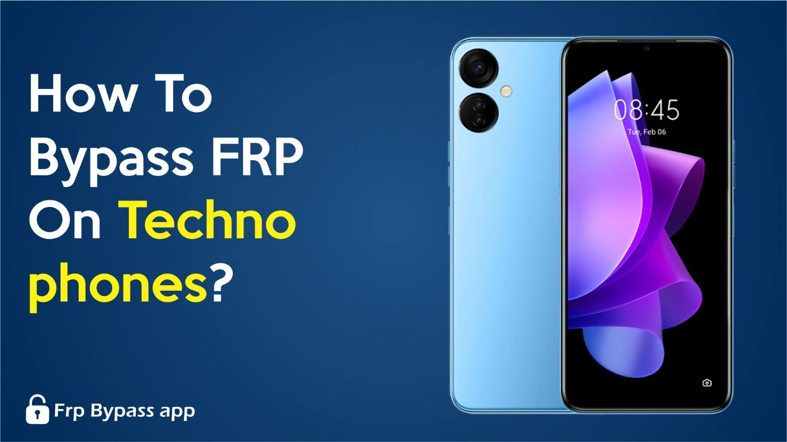 bypass frp on techno phones image