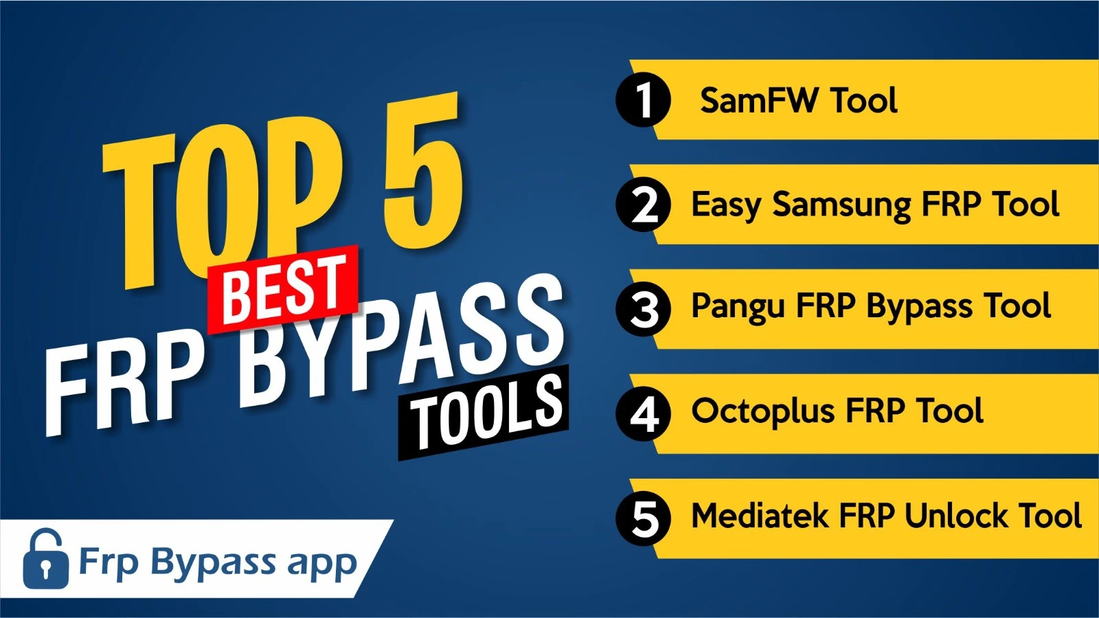 best FRP bypass tools image